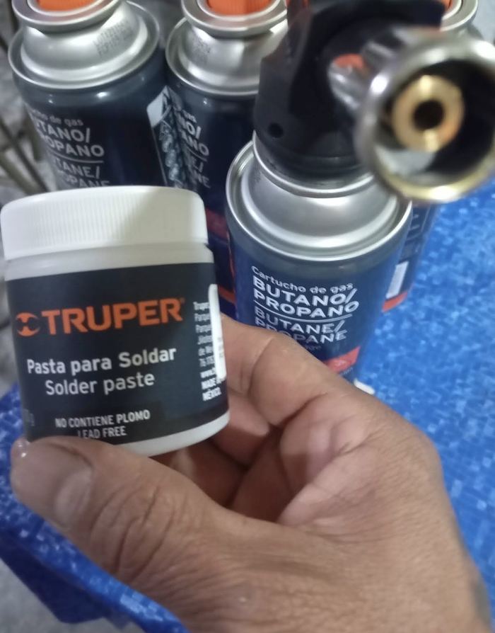 Materiales de soldadura para tubería de cobre